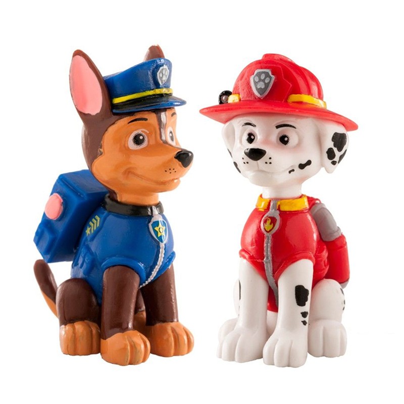 Figuras Paw Patrol (La Patrulla Canina) Chase Marshall - Kilumio