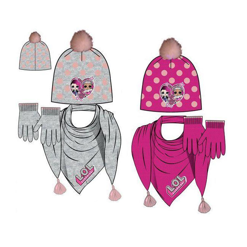 Set guantes y bufanda LOL Surprise 2 -