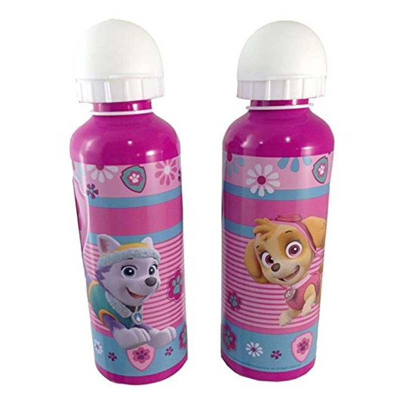 Botella de agua infantil reutilizable de aluminio de 530 ml de La Patrulla  Canina : : Oficina y papelería
