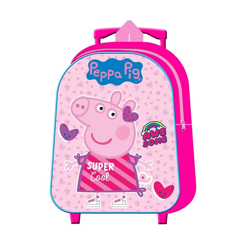 Mochila Trolley infantil Peppa Cool - Kilumio