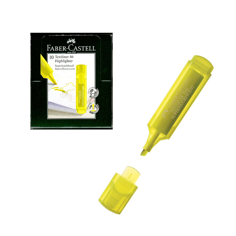 Marcador Textliner 46 superfluorescente, amarillo