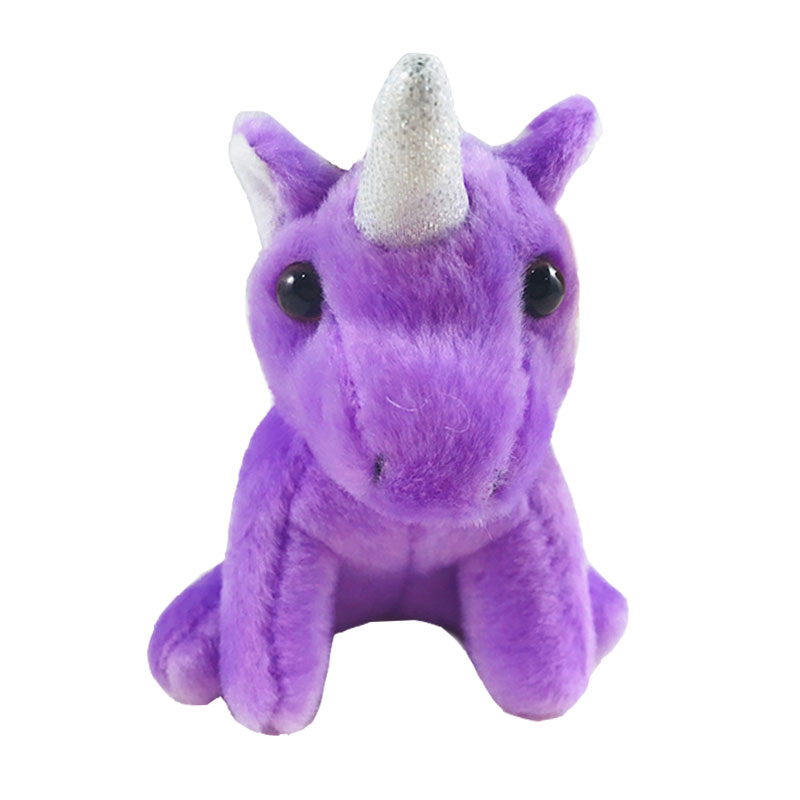 Peluche llavero Unicornio violeta 10cm - Kilumio
