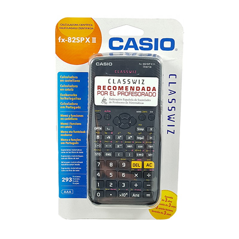 Calculadora Casio fx 82SPX II Kilumio