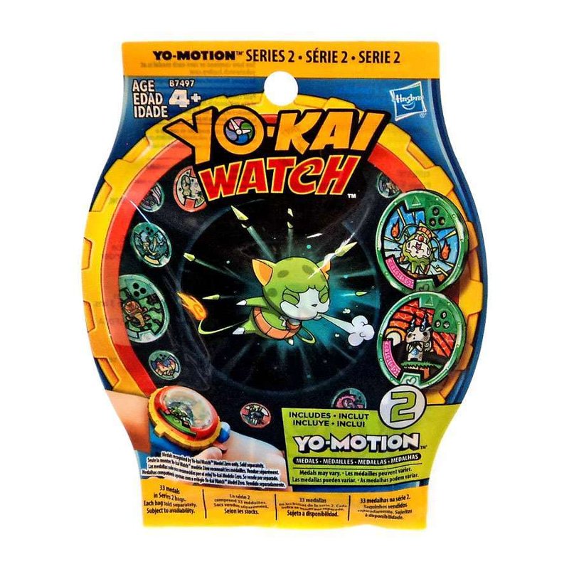 Sobres medallas YoKai Watch Yo Motion serie 2 Kilumio