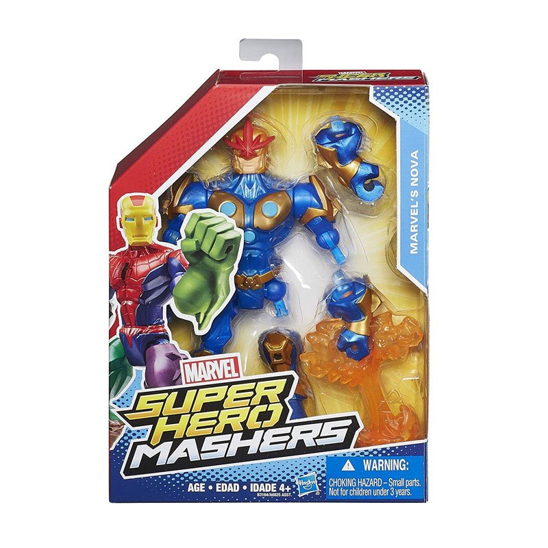 Marvel Super Hero Mashers Onda 3-el Hombre de Hielo Nuevo Y En Caja 
