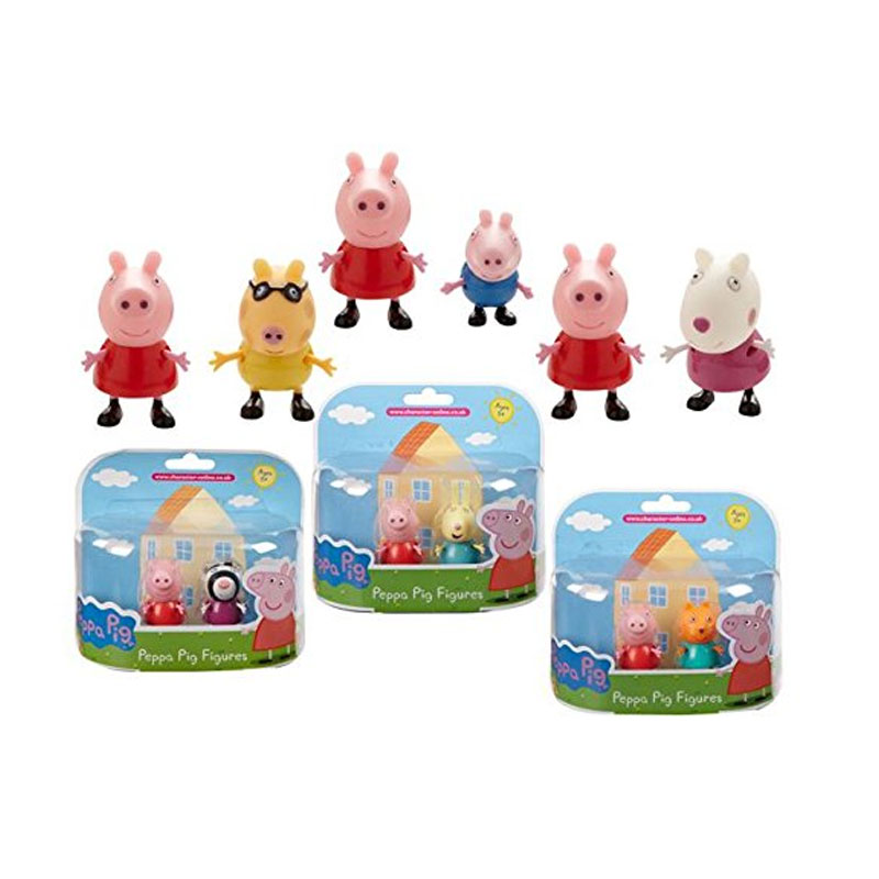 Pack 2 figuras Peppa Pig - Kilumio