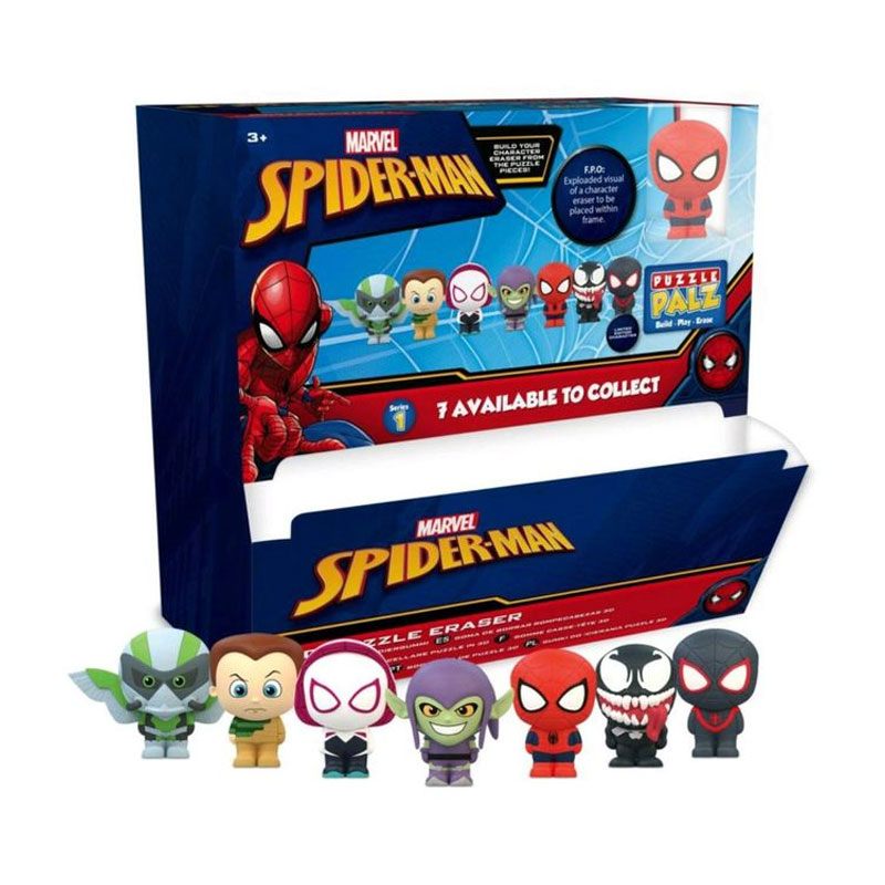 Expositor Puzzle Palz Spiderman Marvel series 1 - Kilumio