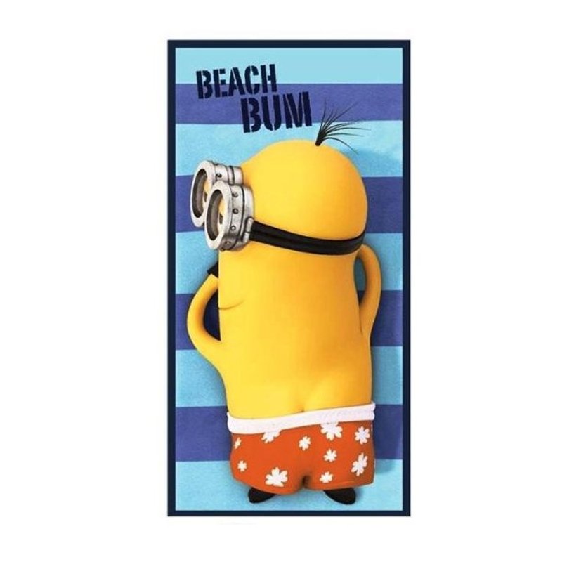 Minions Playa Beach Bum 1x badetuch pañuelo toalla playa pañuelo nuevo 