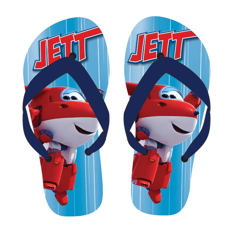 Chanclas Super Wings Jett rojo tallas surtidas 24-31 SU09902-3