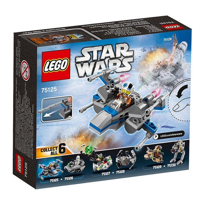 Lubricar castigo acción Resistance X-Wing Fighter Lego Star Wars - Kilumio