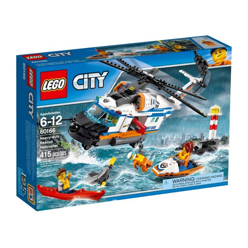 Gran helicoptero de rescate Lego City Coast Guard Kilumio