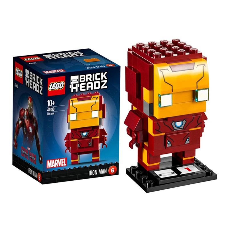 iron man lego brickheadz