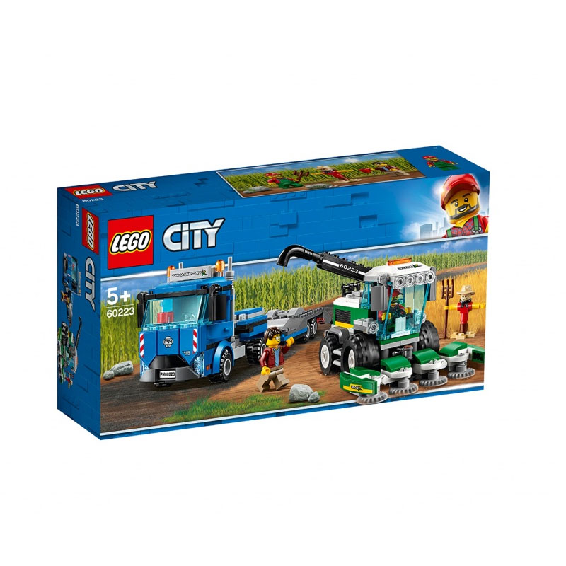 lego transporte de la cosechadora