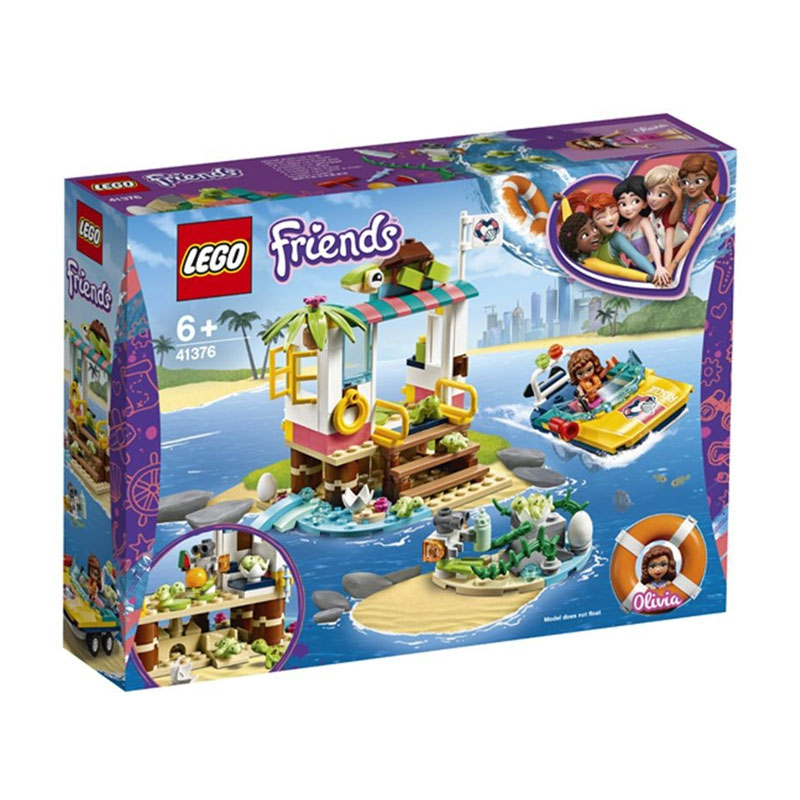 Misión de Rescate Tortugas Lego Friends Kilumio