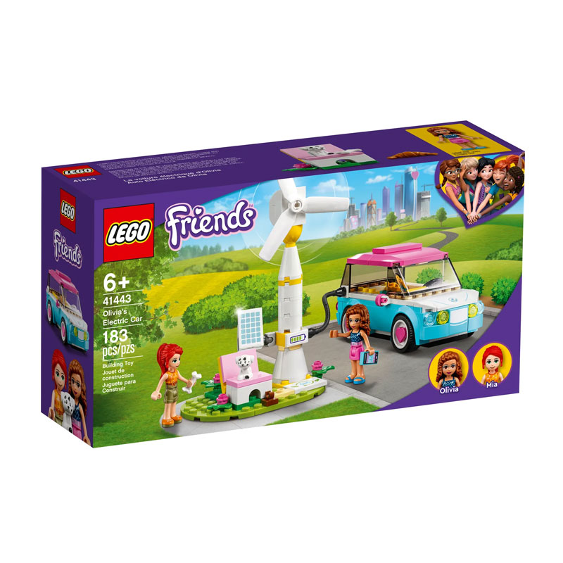 lego friends coche electrico