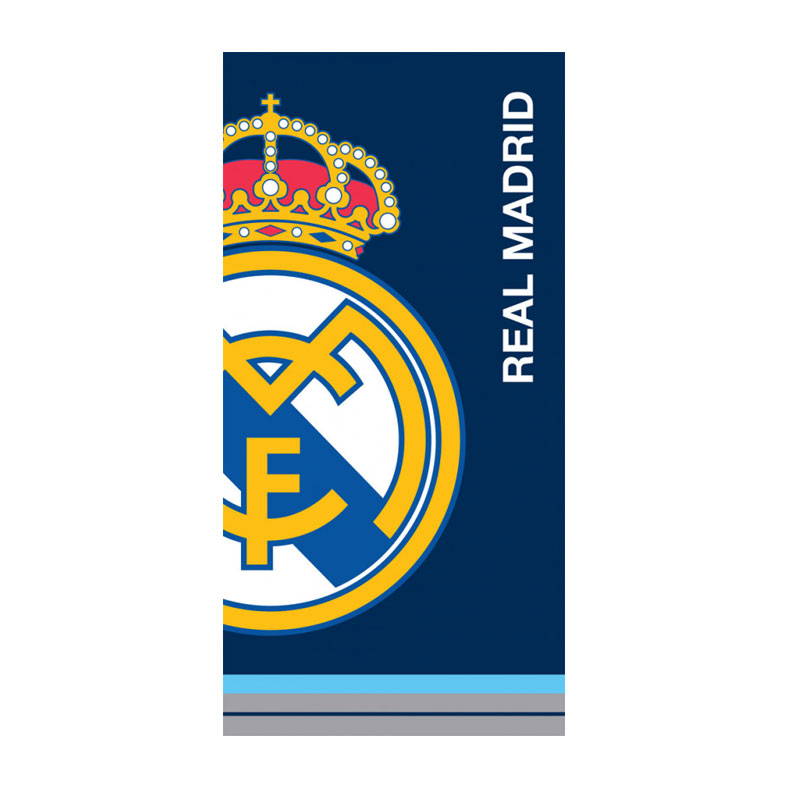 Real Madrid Toalla de Playa de Microfibra Escudo 70 x 140 cm
