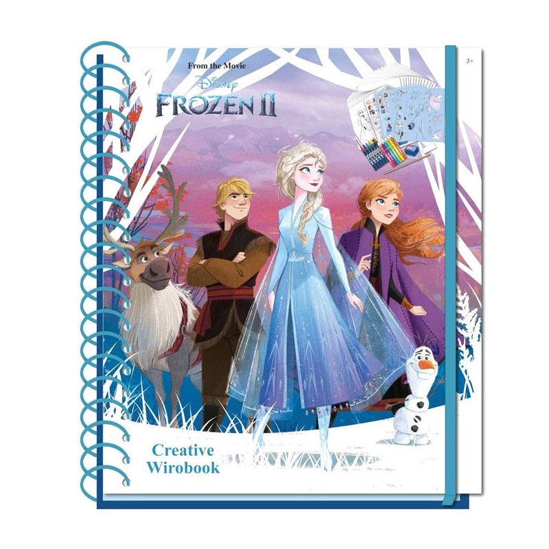 Set libreta, lápices y pegatinas Frozen ©Disney - ACCESORIOS