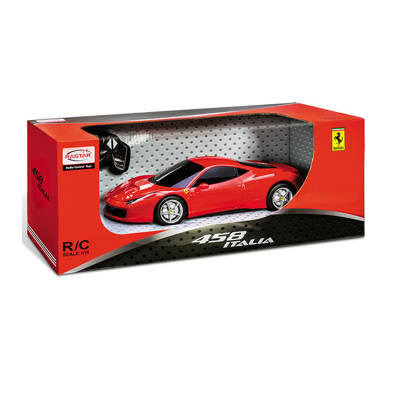 Coche Radio Control Ferrari 458 Italia 1:14 Rastar - Kilumio
