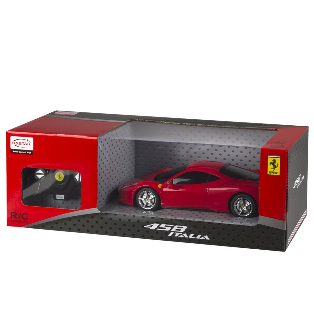 Ferrari 458 Italia Rojo Xstreet Radio Control Coche Escala 1-32 Nuevo En Caja 