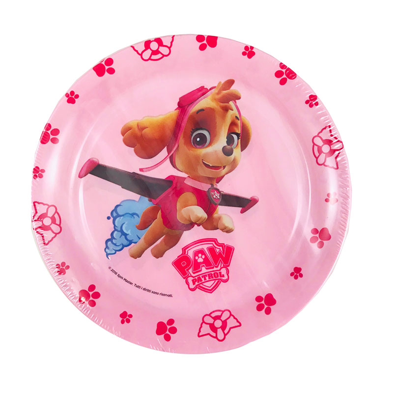 platos desechables 22cm Paw Patrol Skye Kilumio