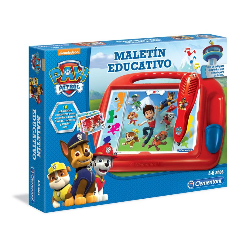 Maletín educativo Paw Patrol (Patrulla Canina) Kilumio