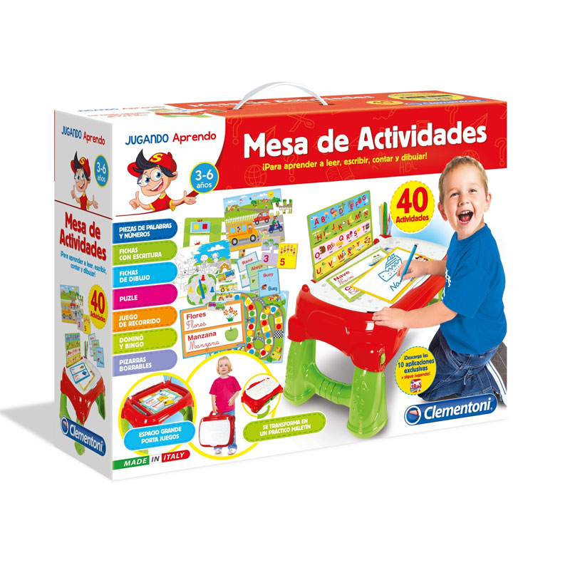 Mesa de actividades clementoni online