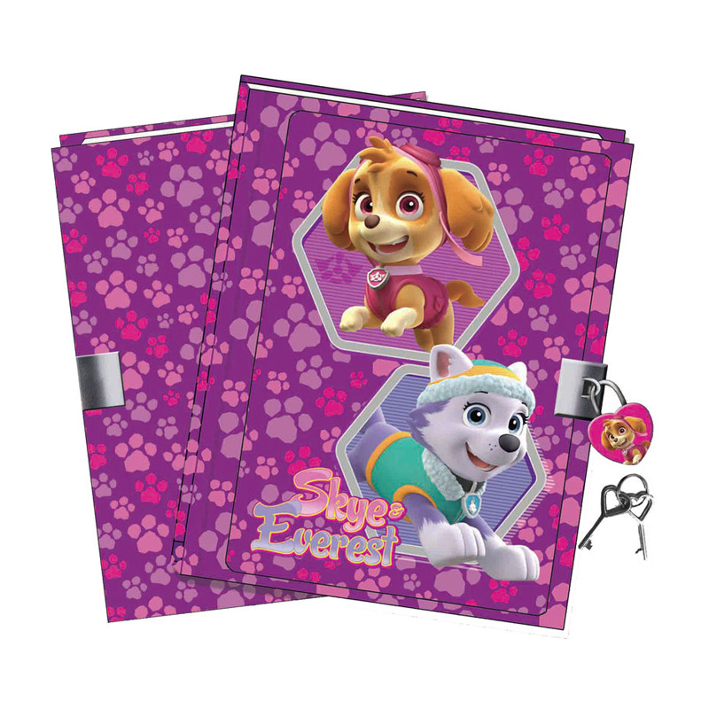 Diario 3D con candado Paw Patrol Skye Everest (La Canina) - Kilumio