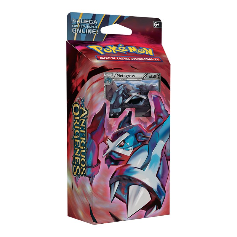 Baraja Tematica Pokemon Xy Antiguos Origenes Marea De Hierro Kilumio