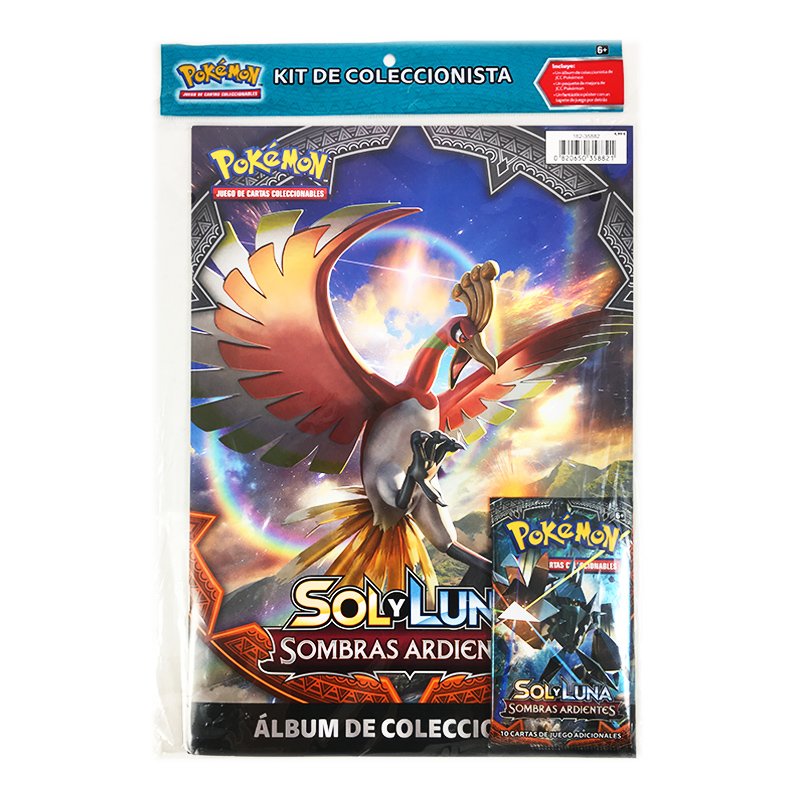 Kit de Coleccionista Pokémon Sol y Luna Sombras Ardientes - Kilumio
