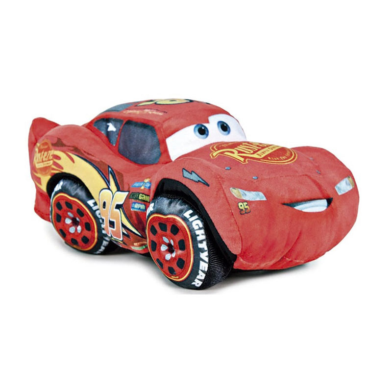 Peluche coche Rayo McQueen Cars 25cm - Kilumio