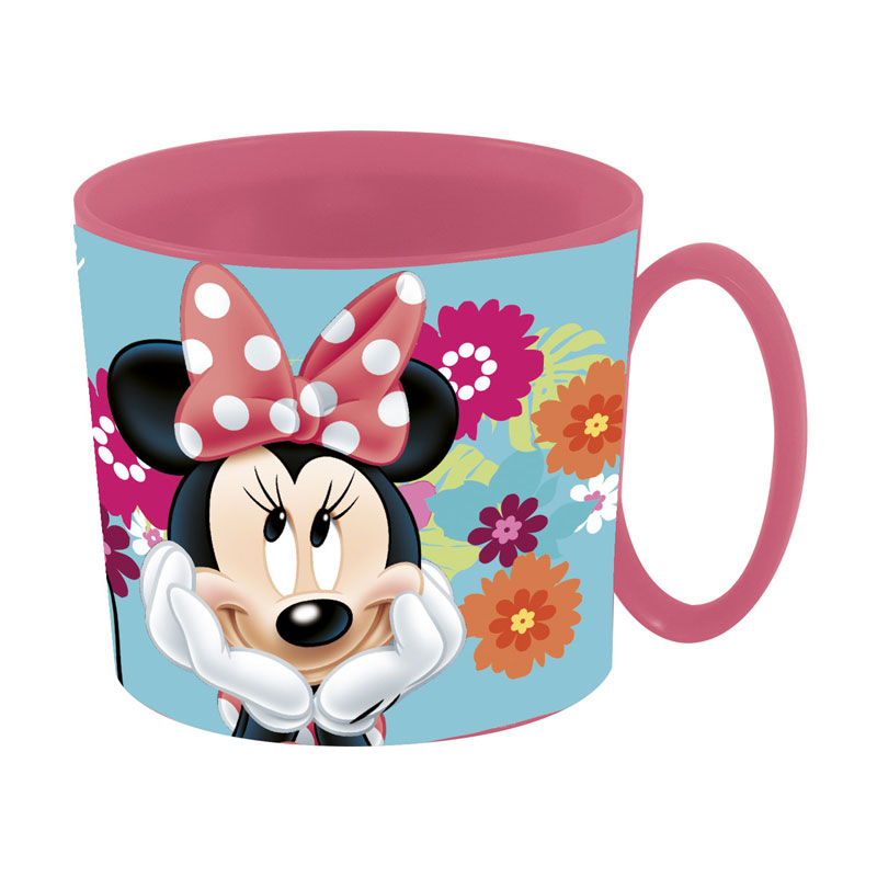 Exitoso labio Chimenea Taza plástico microondas 350ml Minnie Mouse - Kilumio