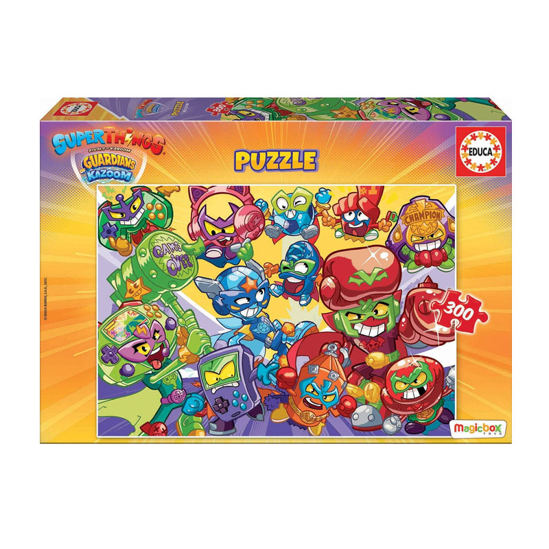 Puzzle SuperThings Guardians of Kaboom 300pzs - Kilumio
