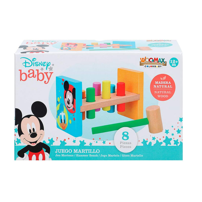 Juego martillo Disney Woomax Kilumio