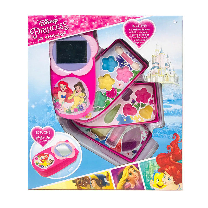 Set de maquillaje estuche Princesas Disney - Kilumio Set de maquillaje estuche Princesas Disney - Kilumio