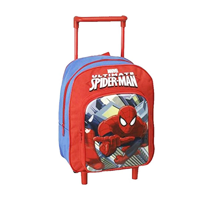 Mochila Trolley infantil Spiderman 30cm - Kilumio