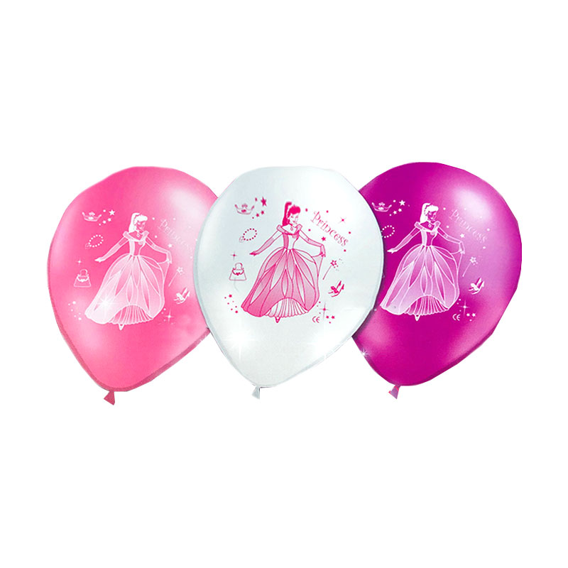 Caja 30 bolsas globos de fiesta Princesas - Kilumio