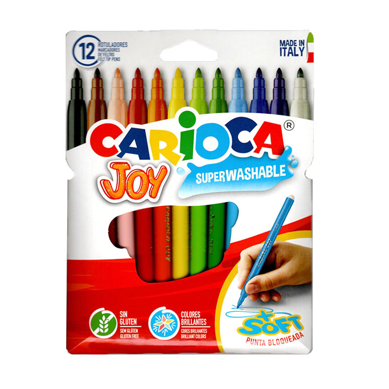 Set de 12 Rotuladores Carioca Joy - Kilumio
