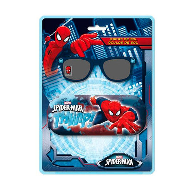 Gafas sol Spiderman con funda metálica - Kilumio