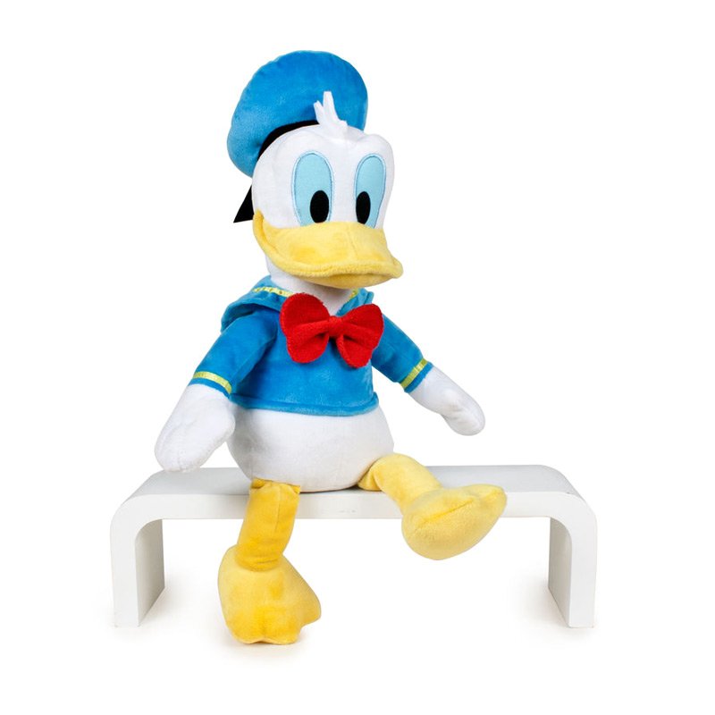 Peluche Donald satin 30 cm