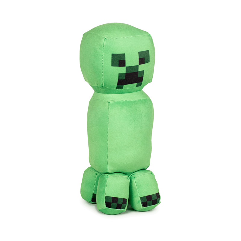 Stuffed Animal Peluche Creeper Minecraft Happy Explorer Charged
