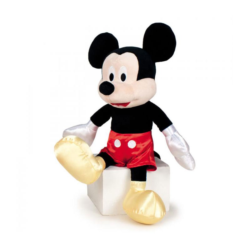 Mensajero Cancelar Mojado Peluche Mickey Mouse satinado soft 30cm - Kilumio