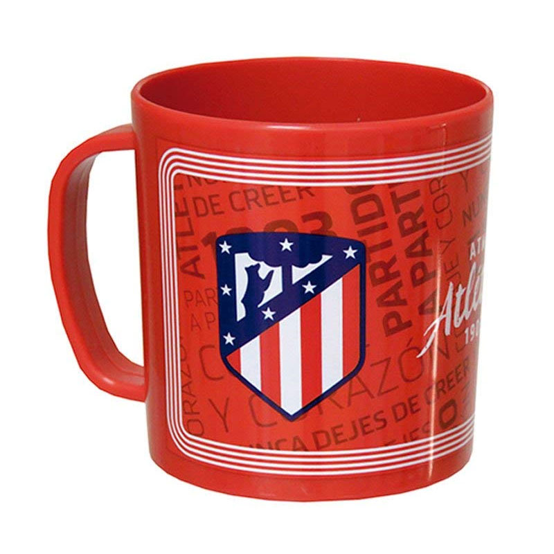 Taza plástico microondas 260ml F.C Atlético Madrid - Kilumio
