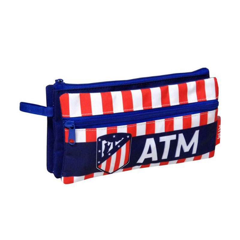 Zapatillero Atletico De Madrid Estuche Para Lápices Del Atlético