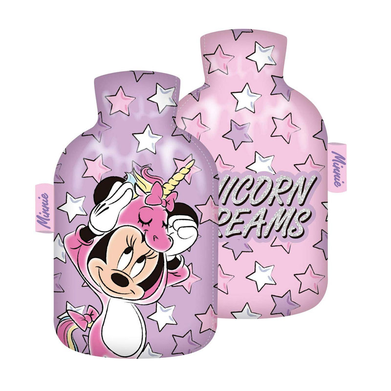 Botella C Funda Agua Caliente Minnie Unicornio Kilumio