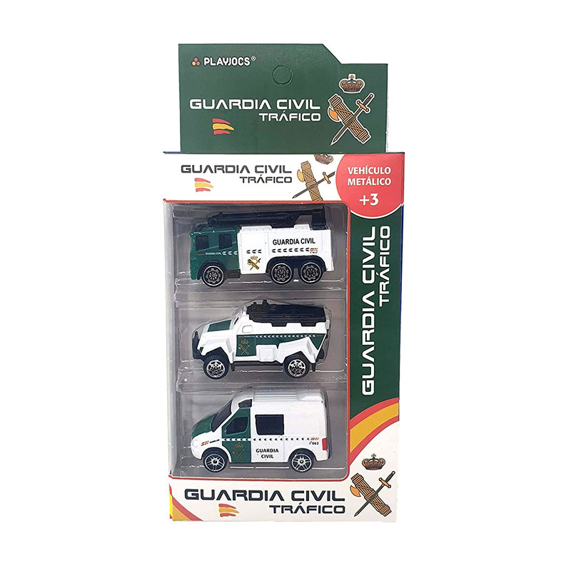 Set miniaturas vehículos Guardia Civil Tráfico GT-8043 modelo