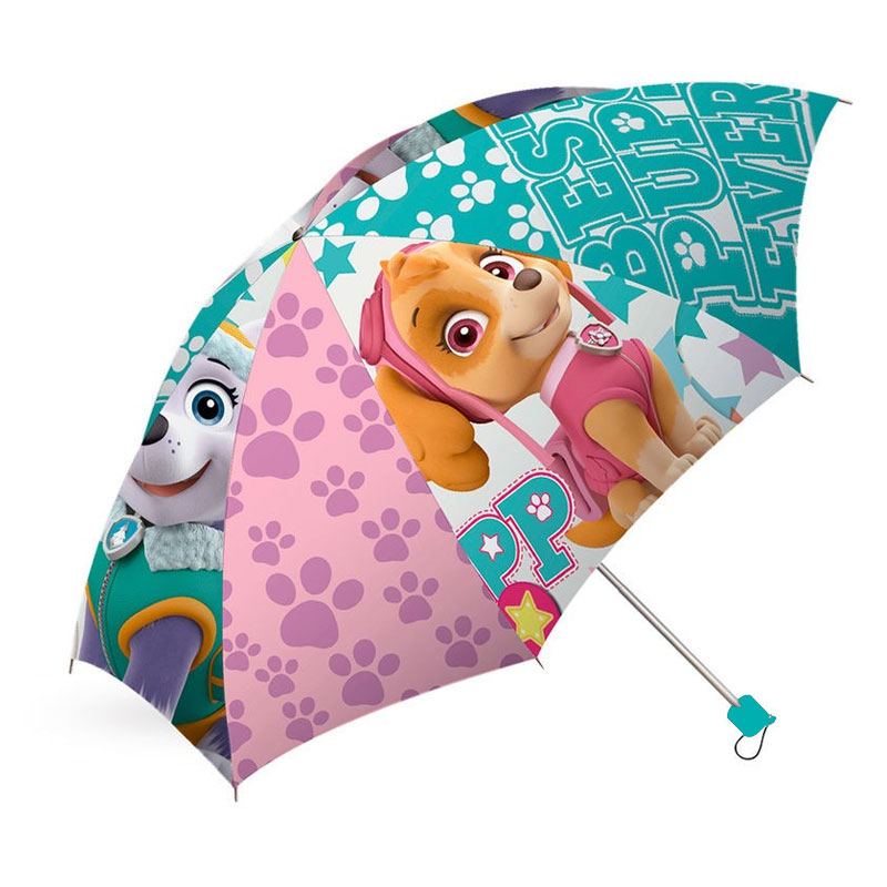 Paraguas plegable manual Paw Patrol (La Patrulla Canina) 52cm 20.5" - Kilumio