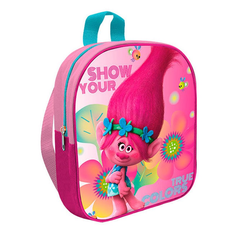 Mini mochila 24cm Trolls Show Your True Colors - Kilumio