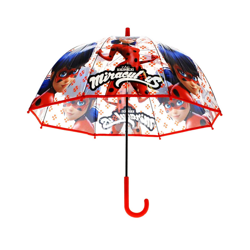 Paraguas transparente Ladybug - Kilumio