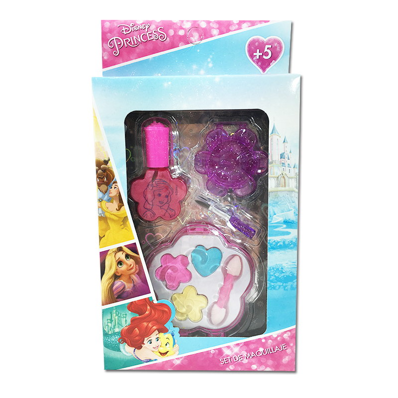 Set de maquillaje 4 piezas Princesas Disney - Kilumio Set de maquillaje 4 piezas Princesas Disney - Kilumio