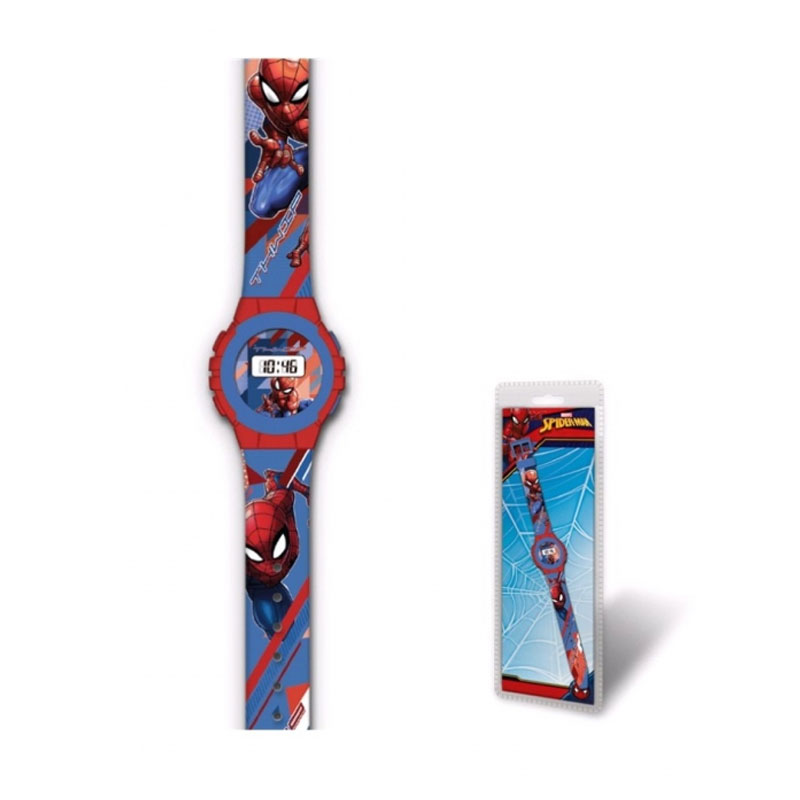 Reloj digital Spiderman Marvel Kilumio